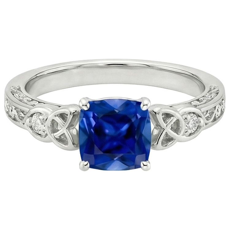 naturel round diamant 2.50carats bague détail rapproché