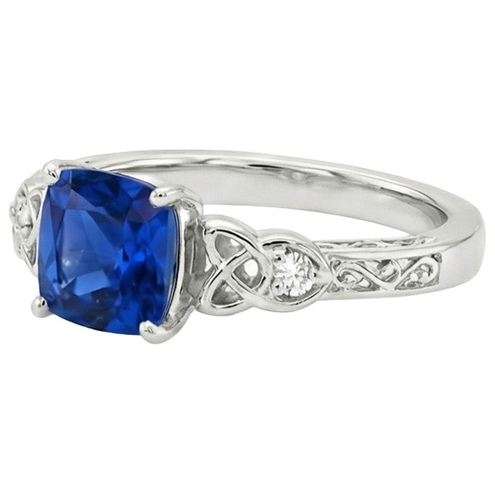 naturel round diamant 2.50carats bague vue de dessus
