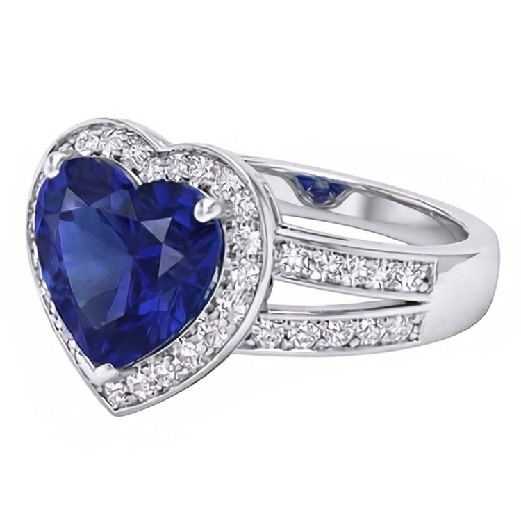 naturel round diamant 4.50carats bague détail rapproché