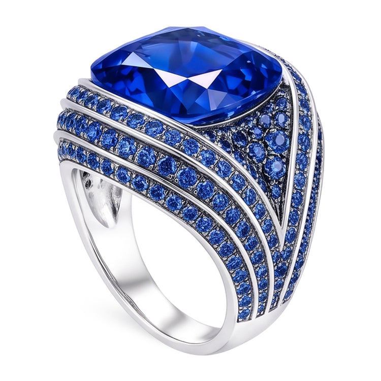 Bague Saphir Cocktail Like Antique