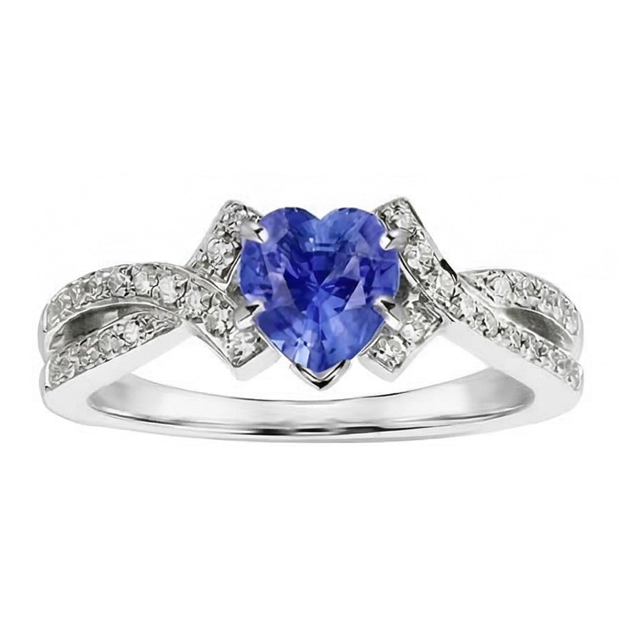 naturel round diamant 2.50carats bague détail rapproché