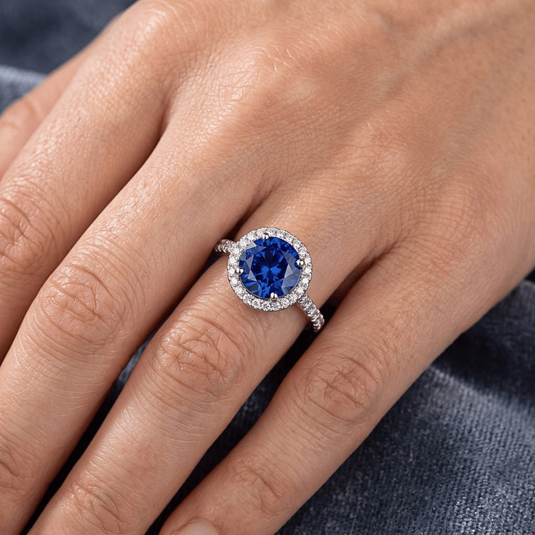 Bague Saphir GIA CERTIFIÉ 2,87 Carats