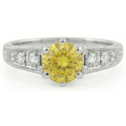 Bague Diamant Naturel 2.50 Carats