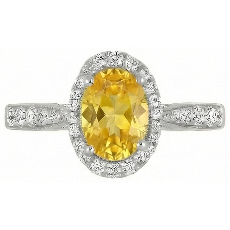 naturel oval diamant 4.50carats bague vue de face