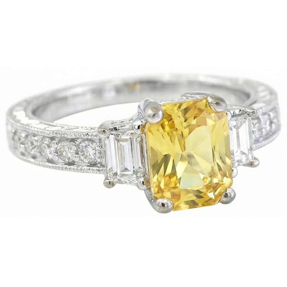 naturel round émeraude 4.75carats bague vue de dessus