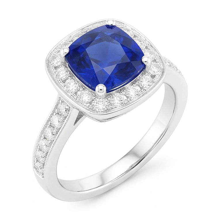 Bague Saphir Naturel 1.25 Carats