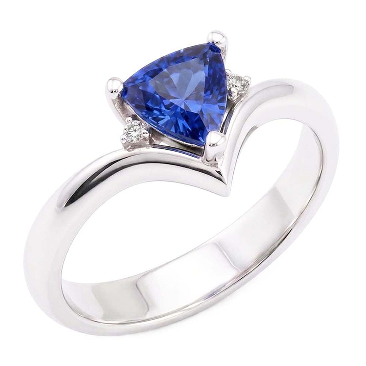 Bague Saphir Naturel 1.25 Carats