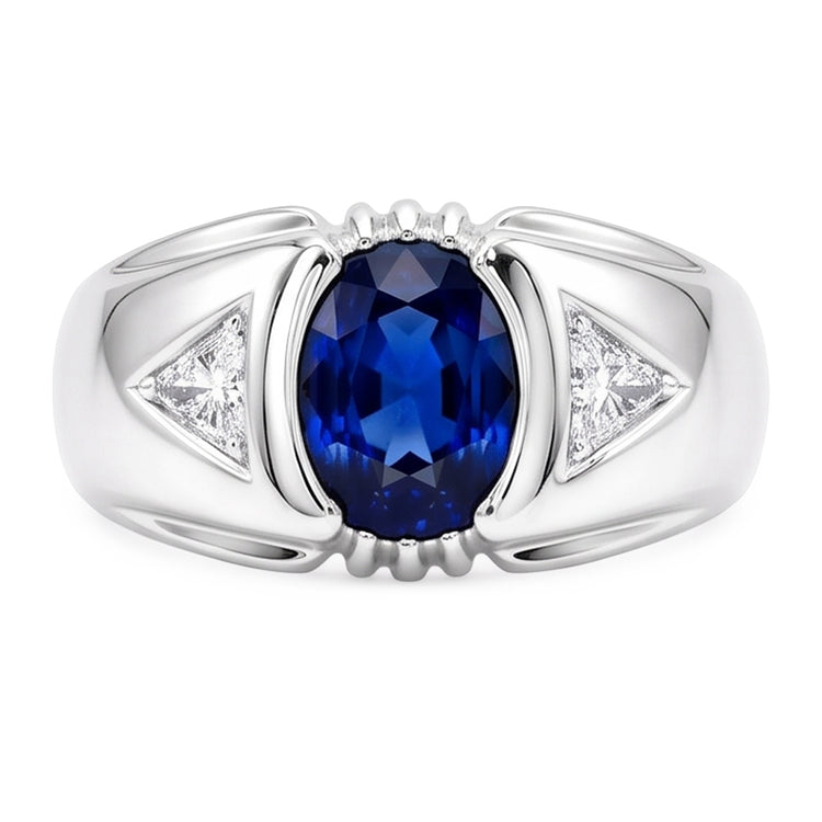 Bague Saphir Naturel 1.25 Carats