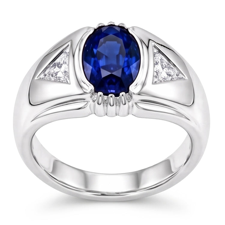Bague Saphir Naturel 1.25 Carats