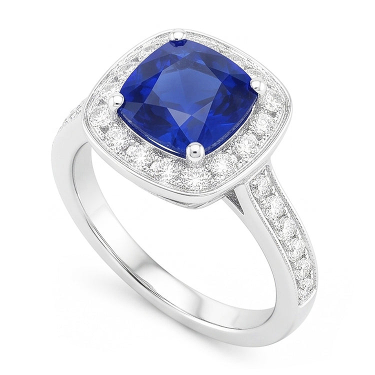 Bague Saphir Naturel 1.25 Carats