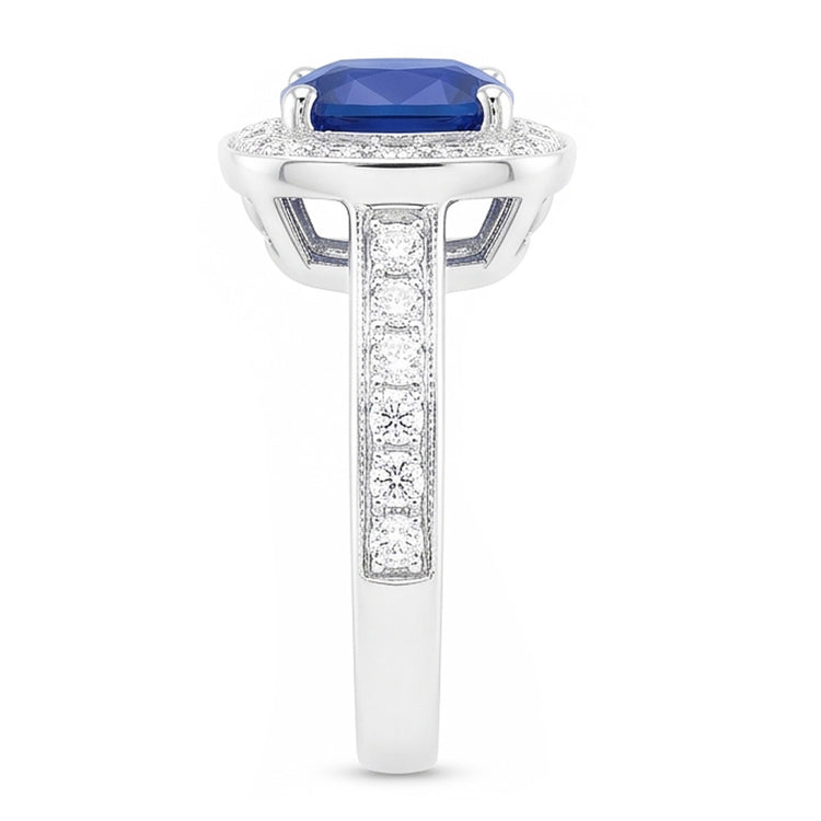 Bague Saphir Naturel 1.25 Carats