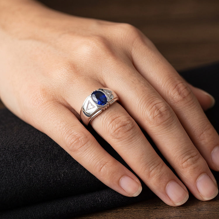 Bague Saphir Naturel 1.25 Carats