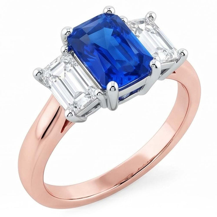 Bague Saphir Naturel 1.50 Carats