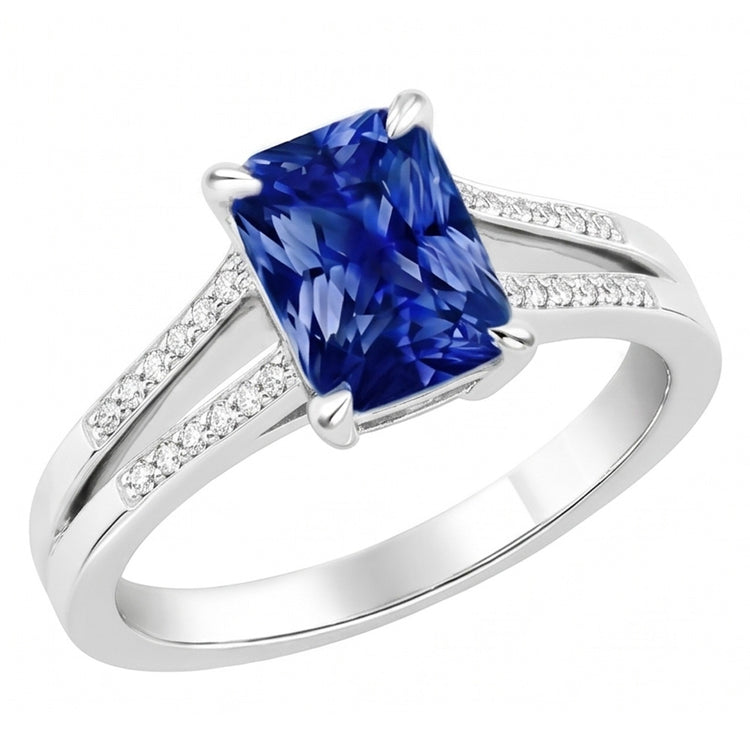 Bague Saphir Naturel 1.50 Carats