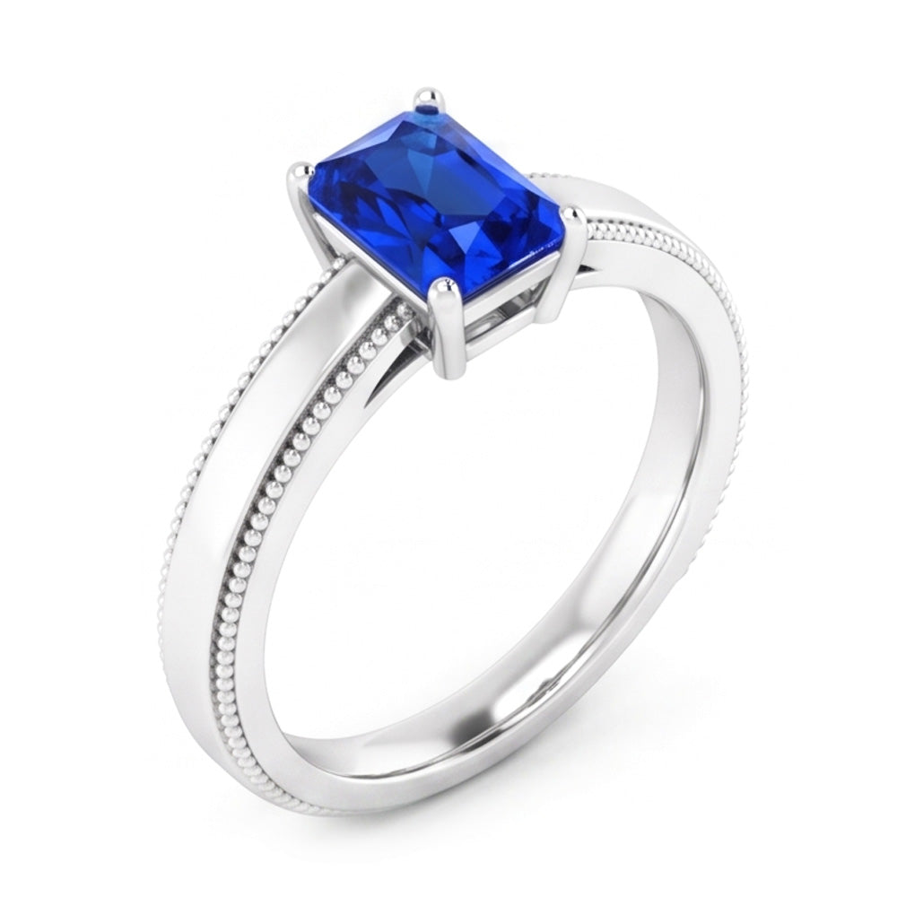 Bague Saphir Naturel 1.50 Carats