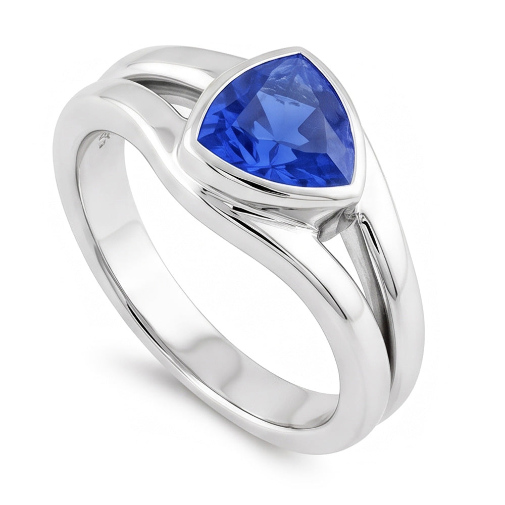 Bague Saphir Naturel 1.50 Carats
