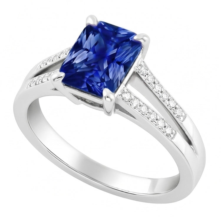 Bague Saphir Naturel 1.50 Carats