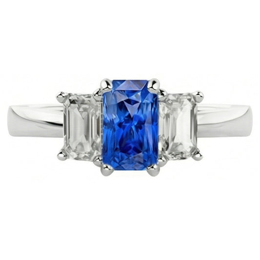 Bague Saphir Naturel 1.50 Carats