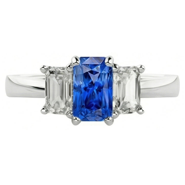 Bague Saphir Naturel 1.50 Carats