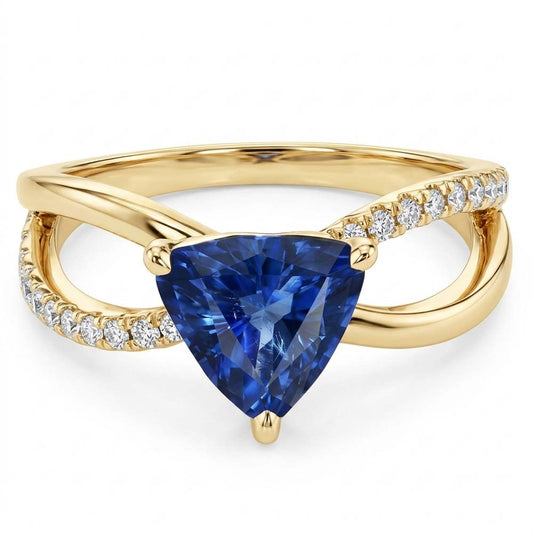 Bague Saphir Naturel 1.50 Carats