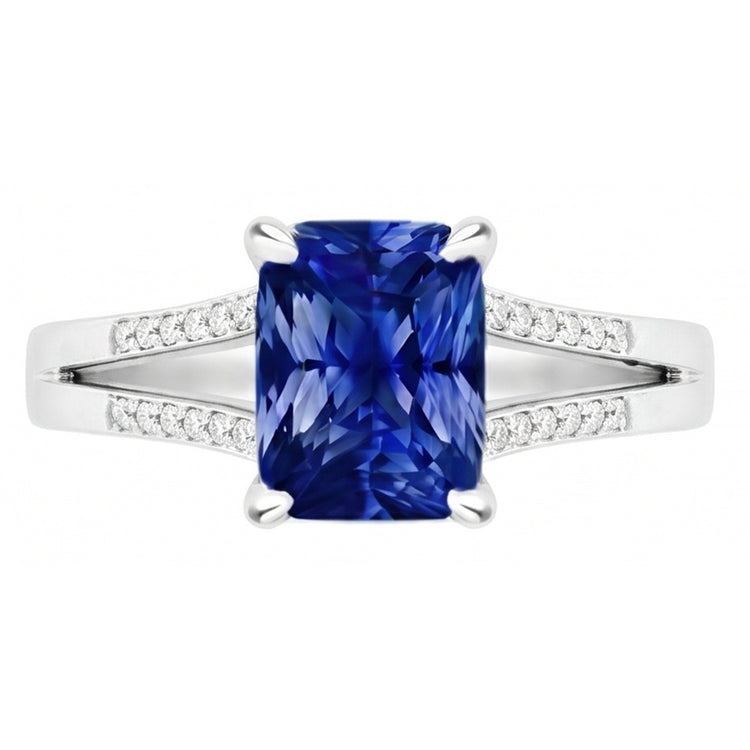 Bague Saphir Naturel 1.50 Carats