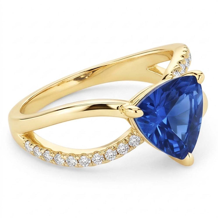 Bague Saphir Naturel 1.50 Carats