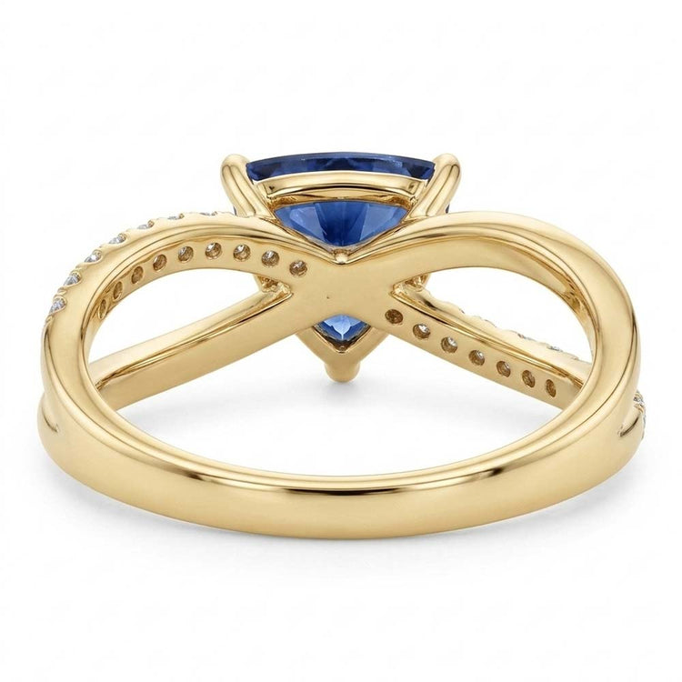 Bague Saphir Naturel 1.50 Carats