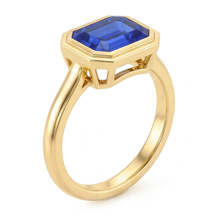 Bague Saphir Naturel 1.50 Carats