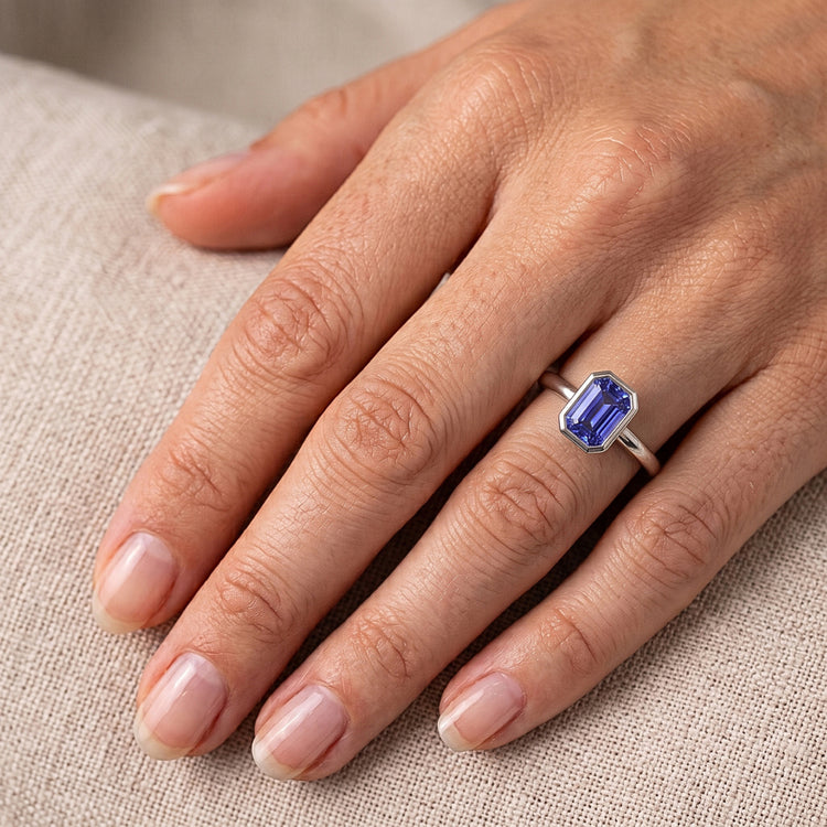 Bague Saphir Naturel 1.50 Carats
