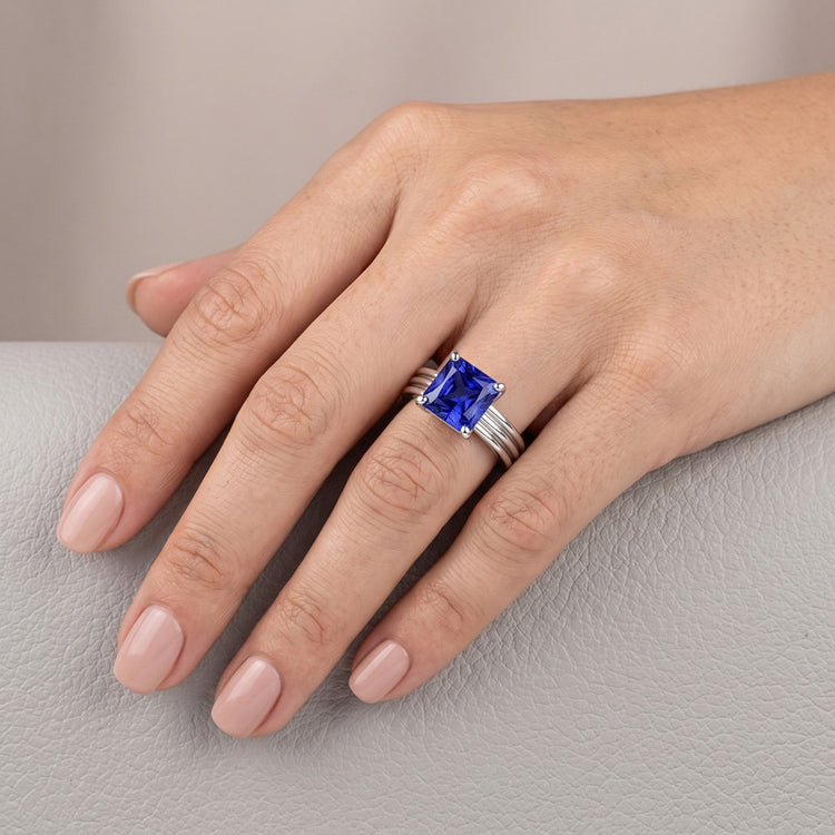 Bague Saphir Naturel 1.50 Carats