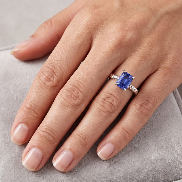 Bague Saphir Naturel 1.50 Carats