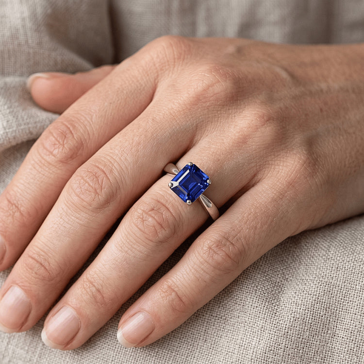Bague Saphir Naturel 1.50 Carats