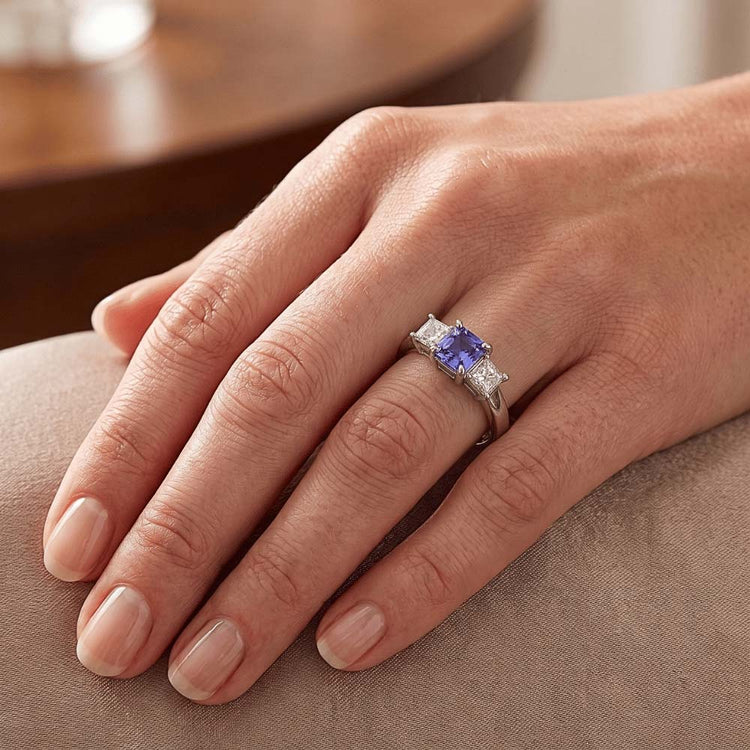 Bague Saphir Naturel 1.50 Carats