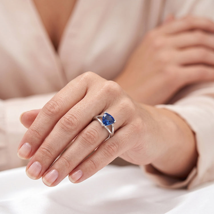 Bague Saphir Naturel 1.50 Carats