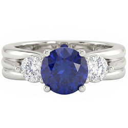 Bague Saphir Naturel 1.75 Carats