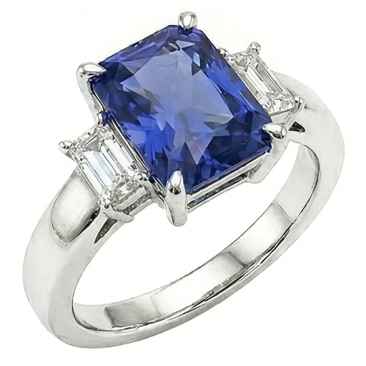 Bague Saphir Naturel 1.75 Carats