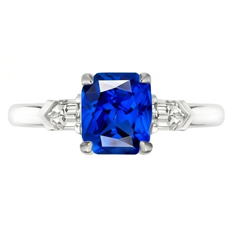 Bague Saphir Naturel 1.75 Carats