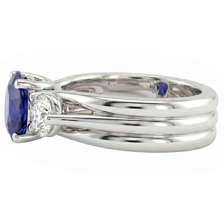 Bague Saphir Naturel 1.75 Carats