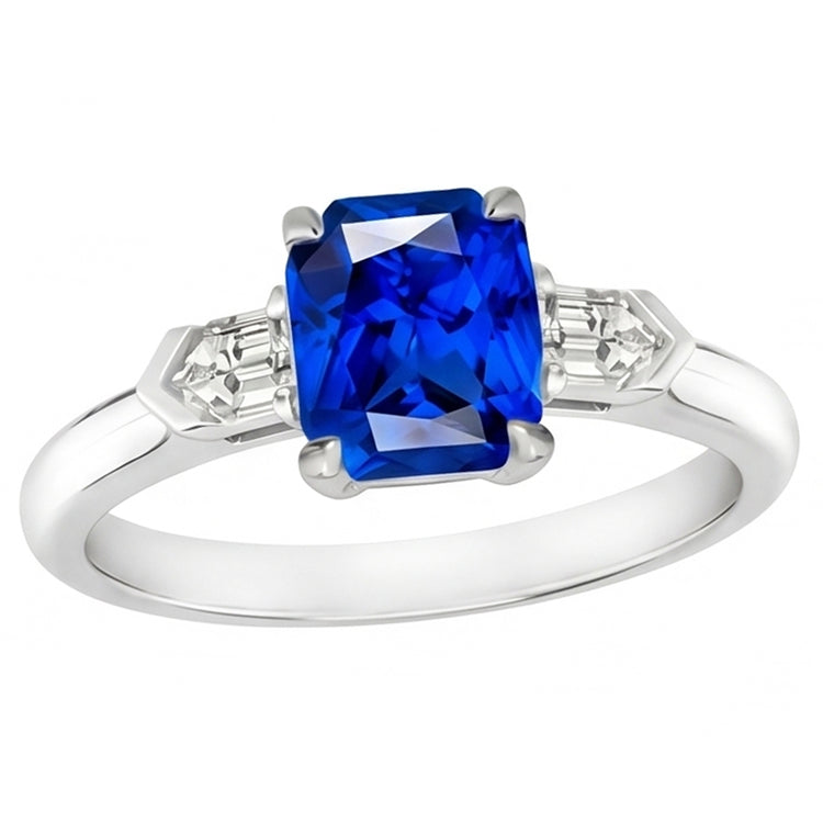 Bague Saphir Naturel 1.75 Carats
