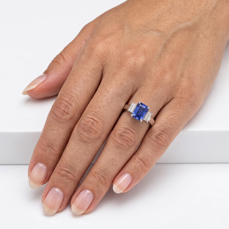 Bague Saphir Naturel 1.75 Carats