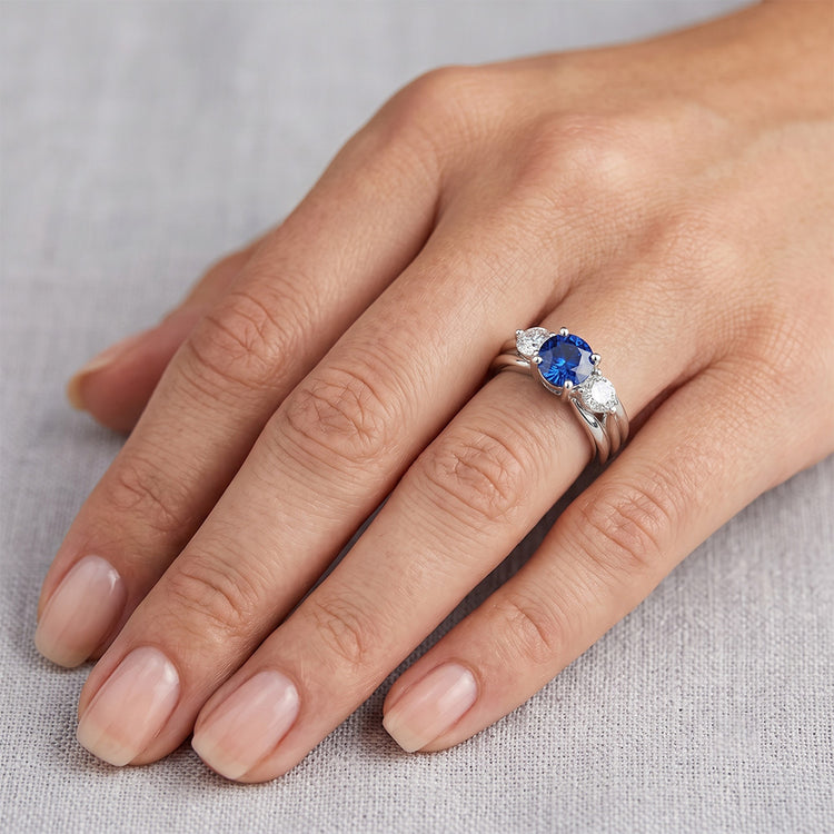 Bague Saphir Naturel 1.75 Carats