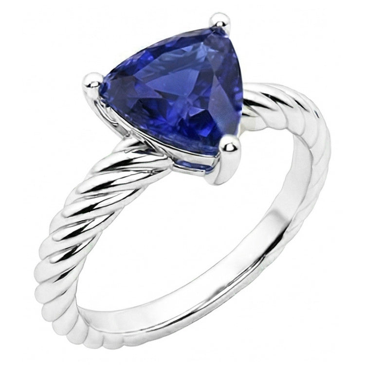 Bague Saphir Naturel 1 Carats