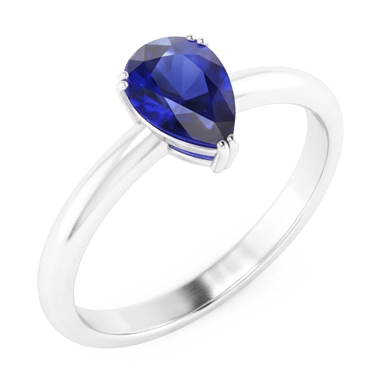 Bague Saphir Naturel 1 Carats