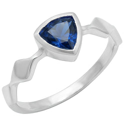 Bague Saphir Naturel 1 Carats