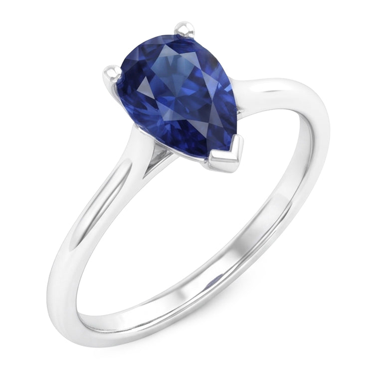 Bague Saphir Naturel 1 Carats