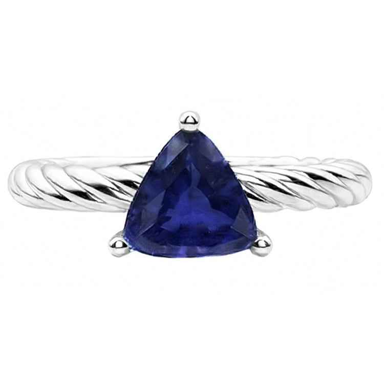 Bague Saphir Naturel 1 Carats