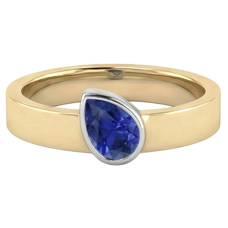 Bague Saphir Naturel 1 Carats