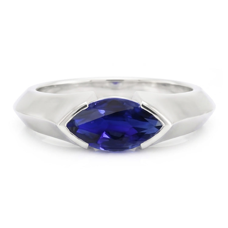 Bague Saphir Naturel 1 Carats
