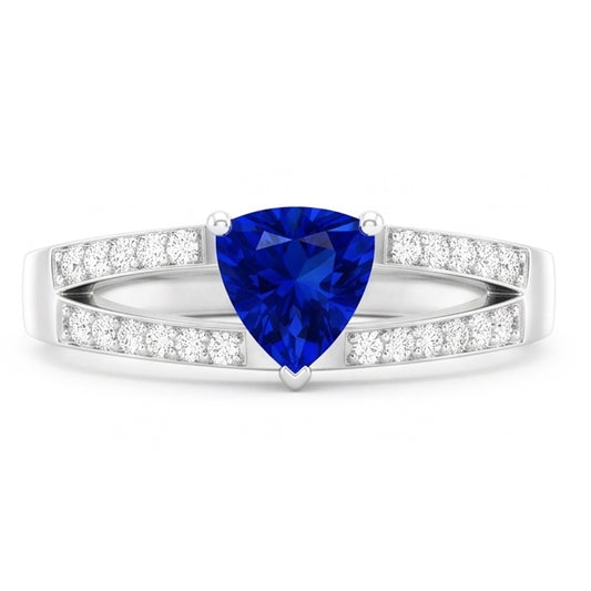Bague Saphir Naturel 1 Carats