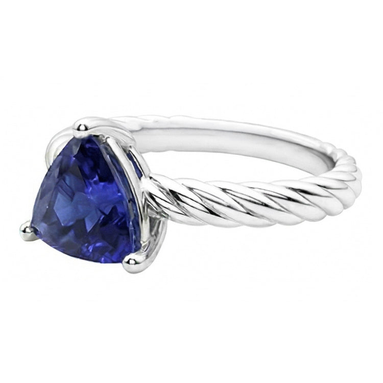 Bague Saphir Naturel 1 Carats
